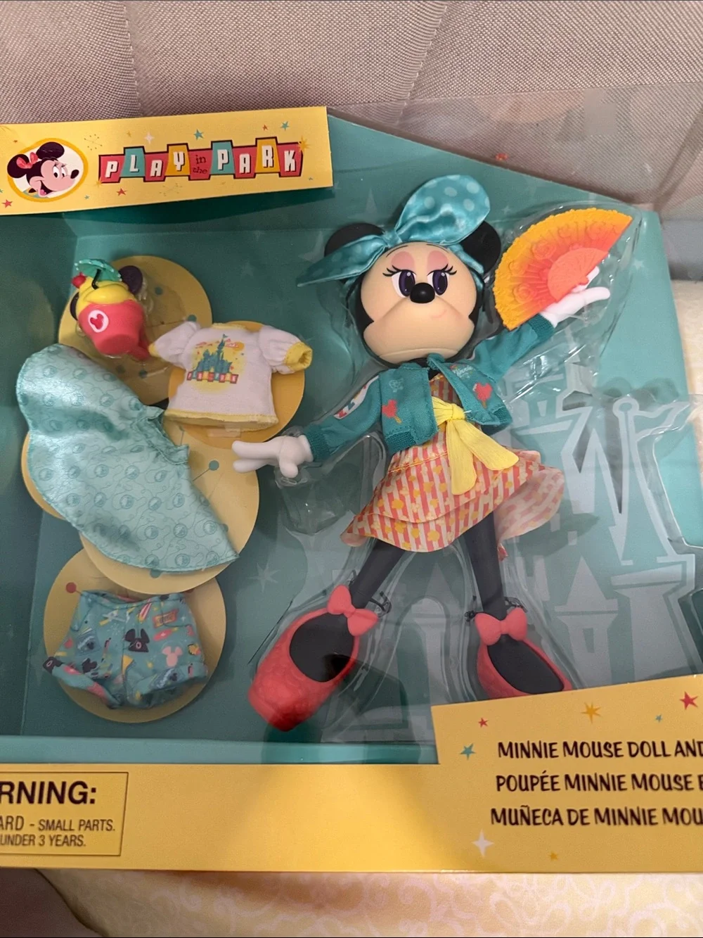 Disney Minnie Mouse Doll. Play in the Park Minnie Mouse Doll.